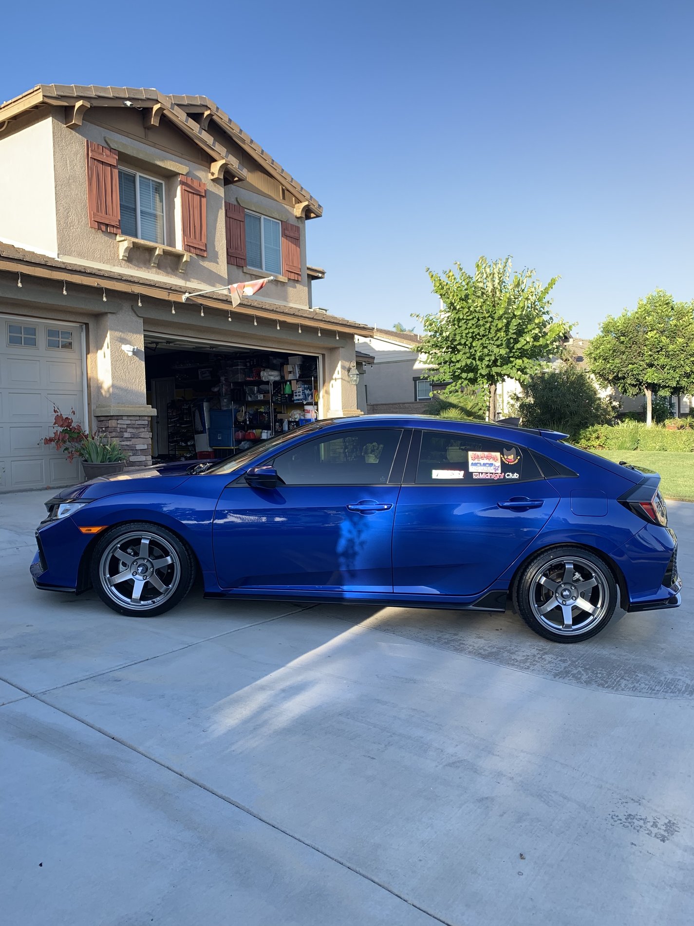 photo 4 Honda Civic custom wheels   18x9.5, ET +38, tire size 225/40 R18. x ET