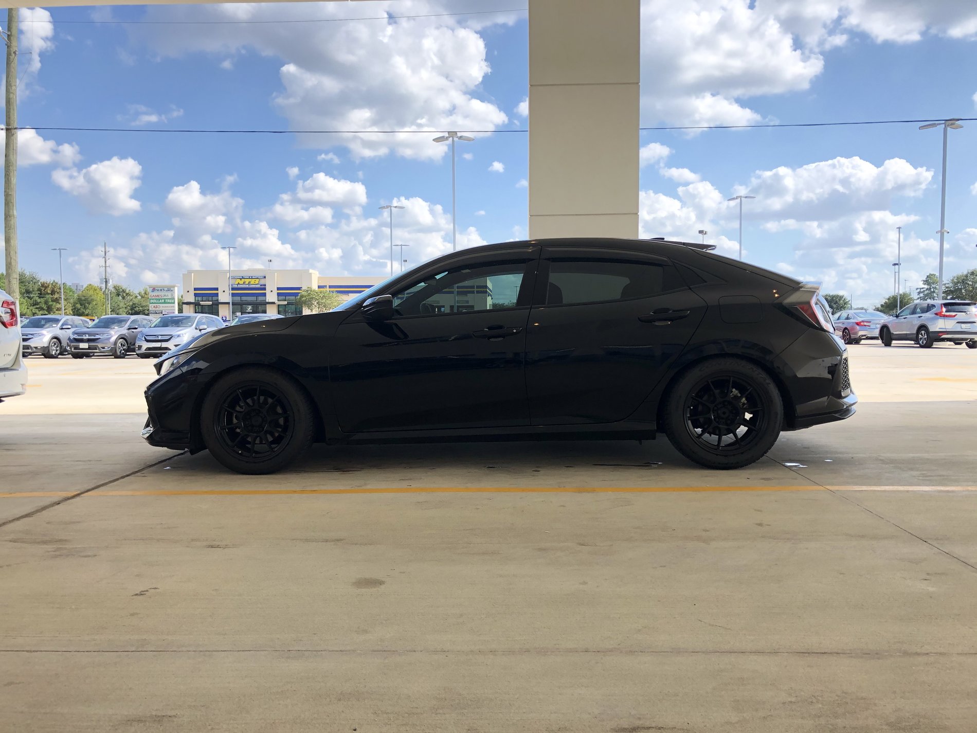 photo 2 Honda Civic custom wheels   17x9.0, ET +40, tire size 255/45 R17. x ET 