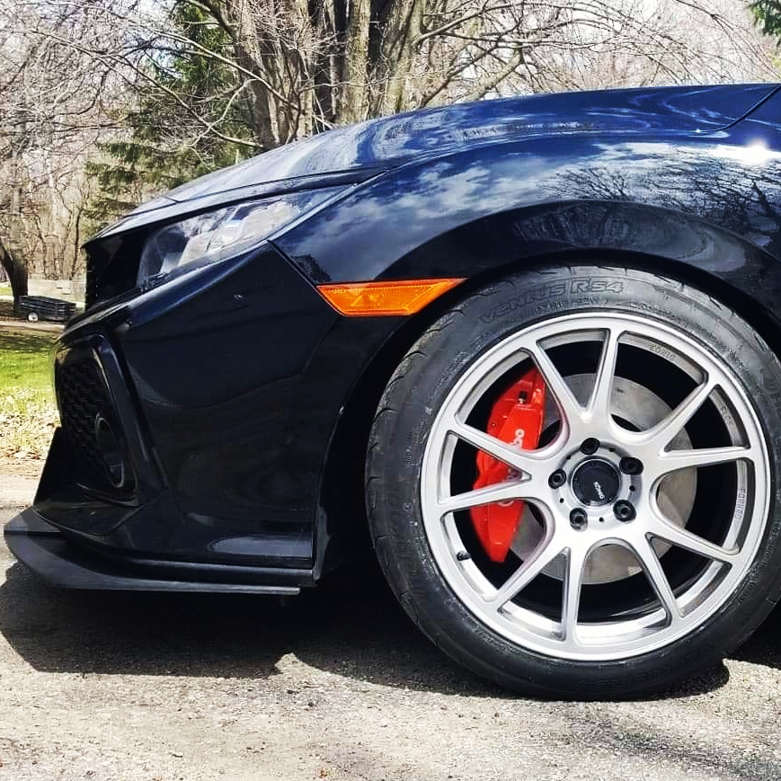 photo 2 Honda Civic custom wheels   18x9.5, ET +35, tire size 245/40 R18. x ET