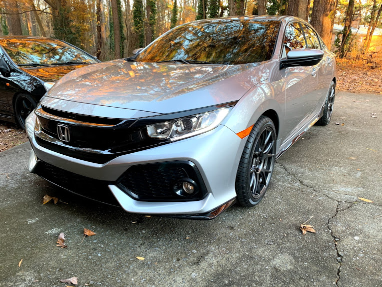 photo 2 Honda Civic custom wheels   18x8.5, ET +35, tire size 235/40 R18. x ET 