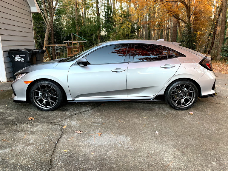 photo 3 Honda Civic custom wheels   18x8.5, ET +35, tire size 235/40 R18. x ET 