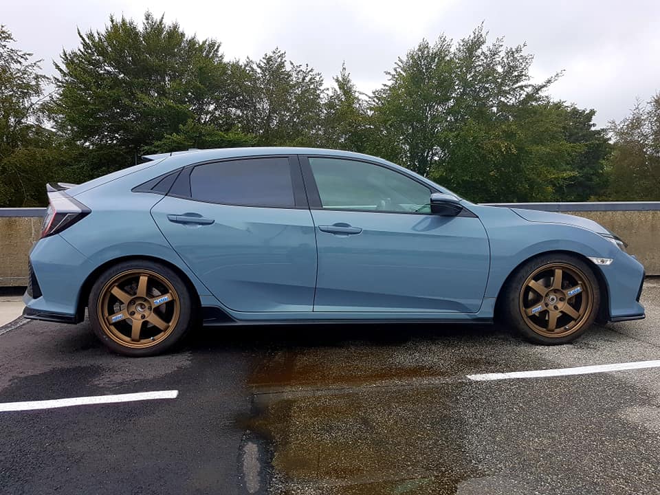 photo 1 Honda Civic custom wheels   18x8.5, ET +48, tire size 235/40 R18. x ET