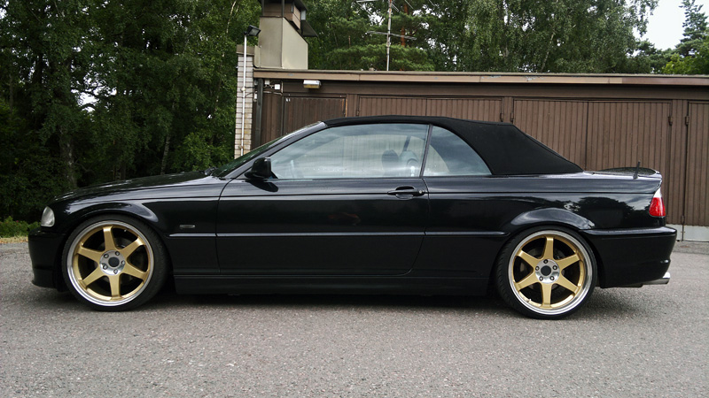 photo 4 BMW 330 custom wheels - - 19x8.5, ET +27, tire size 215/35 R19. 19x9.5 ET+32 245/30 R19