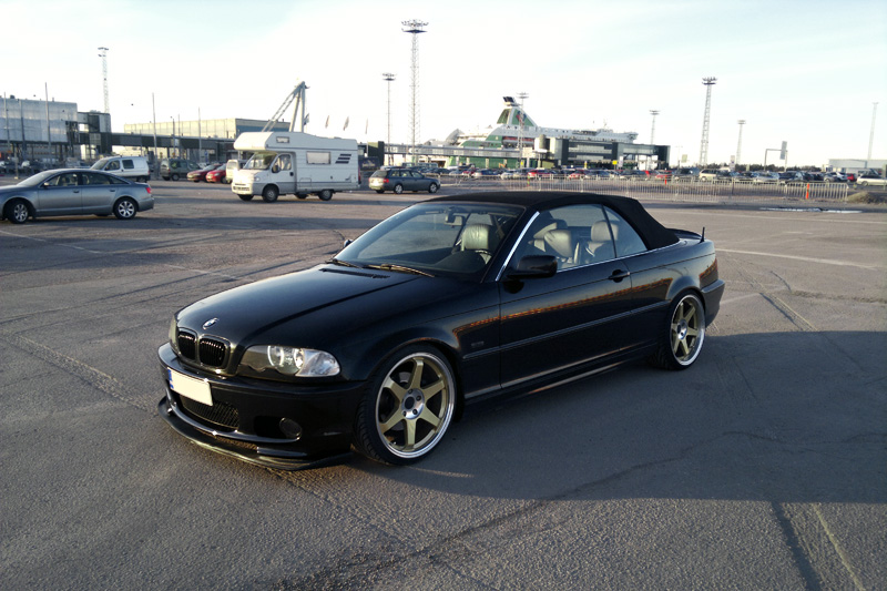 photo 5 BMW 330 custom wheels - - 19x8.5, ET +27, tire size 215/35 R19. 19x9.5 ET+32 245/30 R19