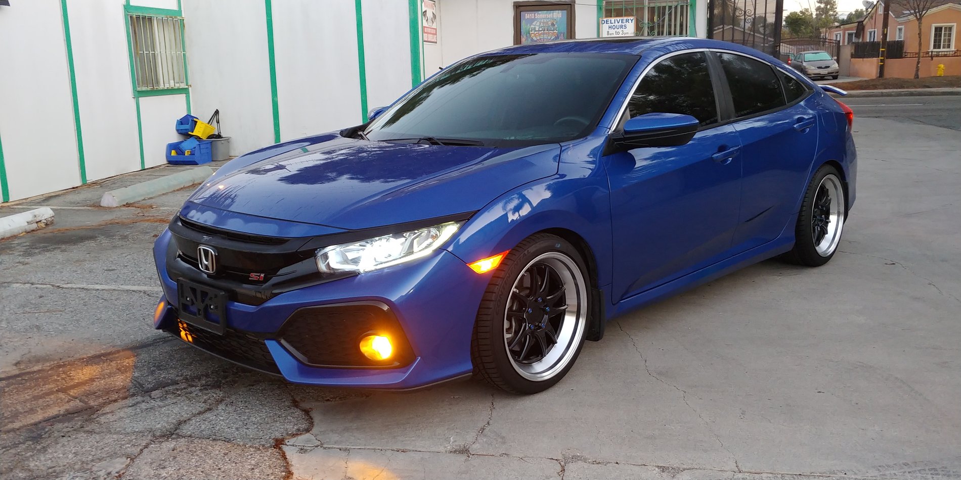 photo 4 Honda Civic custom wheels   18x9.5, ET +38, tire size 255/35 R18. x ET 