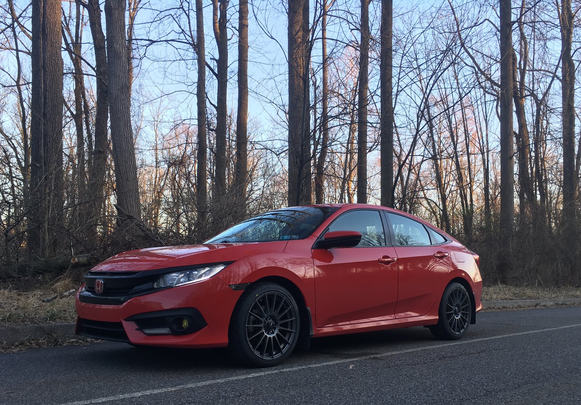 photo 1 Honda Civic custom wheels   18x8.0, ET +45, tire size 225/40 R18. x ET