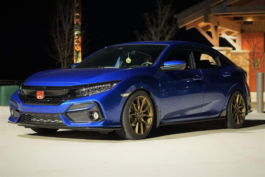 photo 2 Honda Civic custom wheels   18x8.5, ET +35, tire size 235/40 R18. x ET