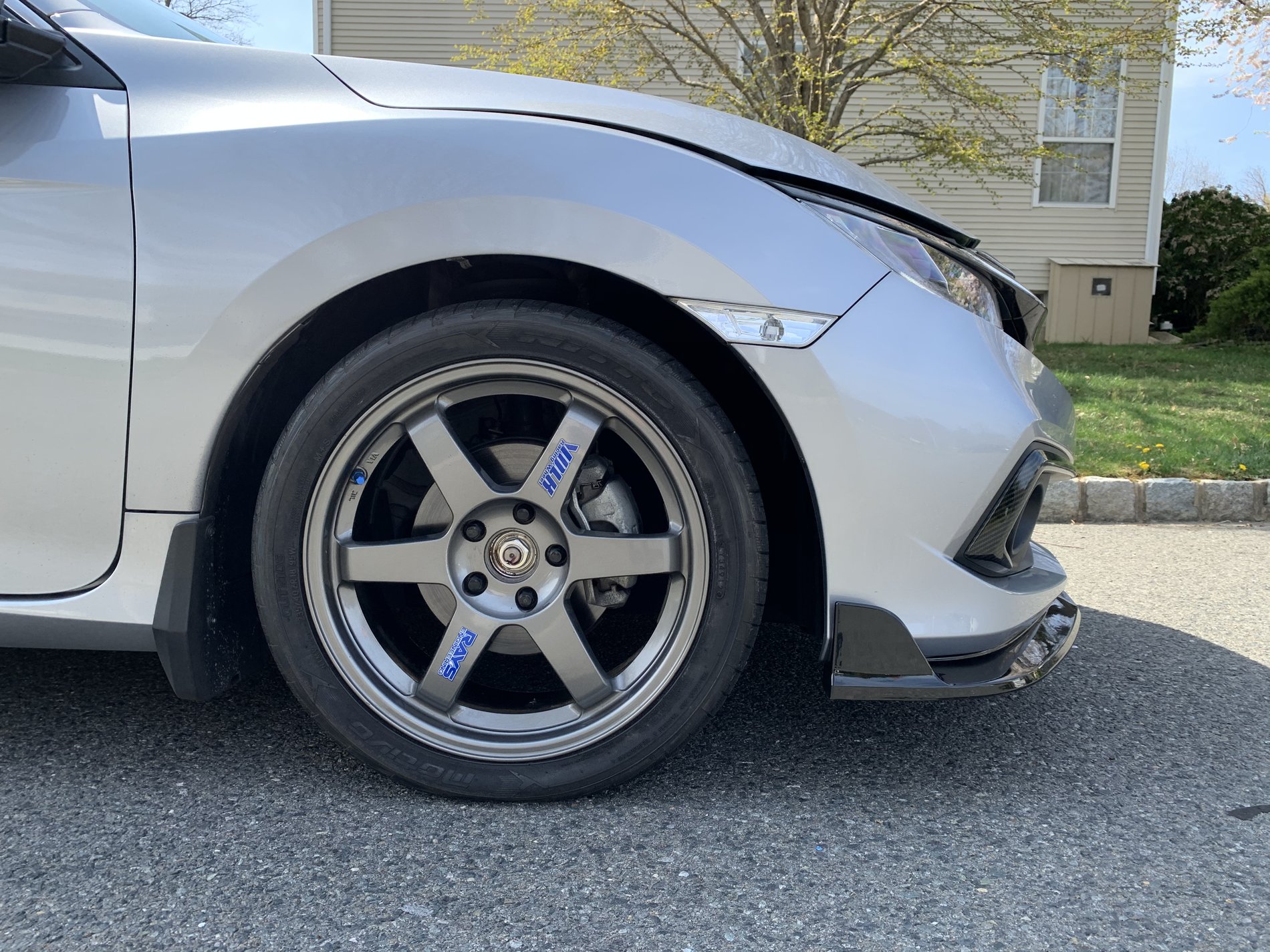 photo 1 Honda Civic custom wheels   18x, ET , tire size 235/40 R18. x ET