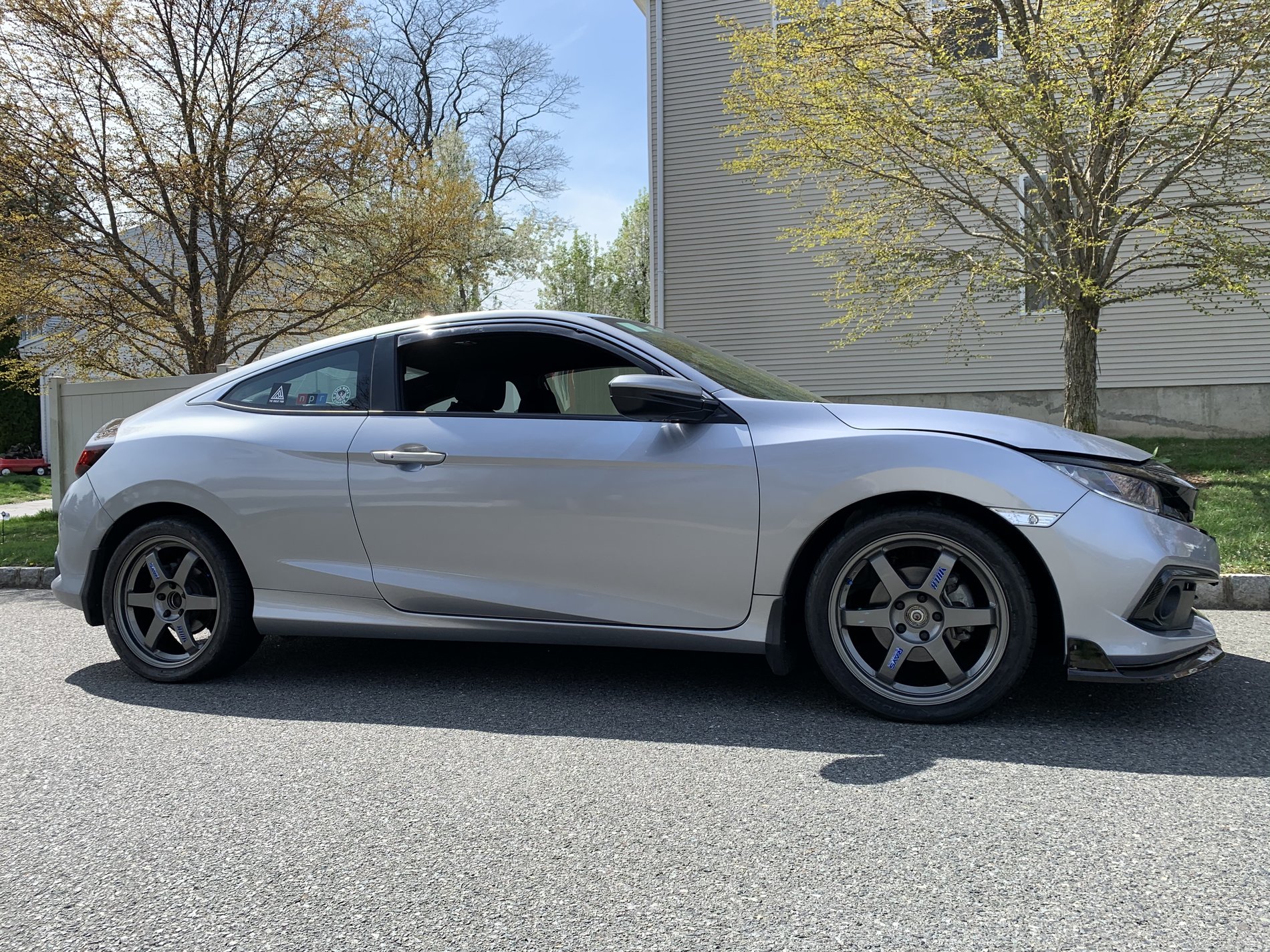 photo 3 Honda Civic custom wheels   18x, ET , tire size 235/40 R18. x ET