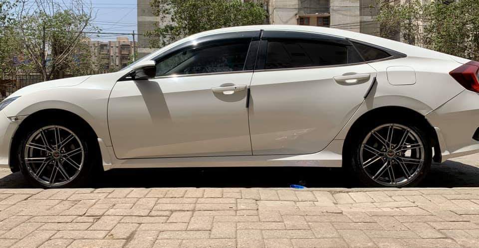 photo 1 Honda Civic custom wheels 18x8.0, ET +45, tire size 225/45 R18. x ET