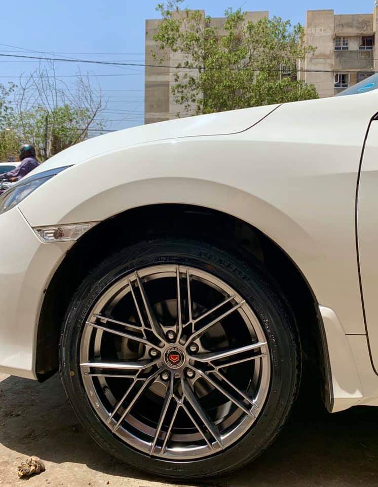 photo 2 Honda Civic custom wheels 18x8.0, ET +45, tire size 225/45 R18. x ET