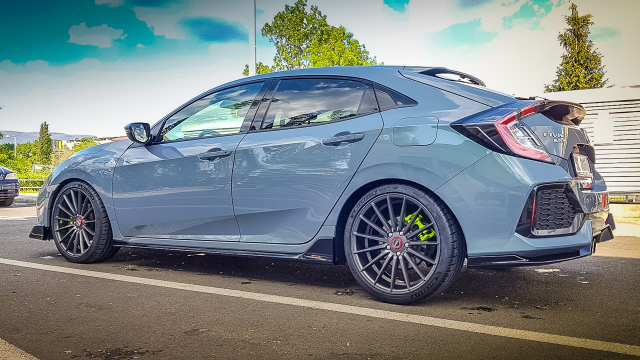 photo 1 Honda Civic custom wheels   19x8.5, ET +42, tire size 235/35 R19. x ET