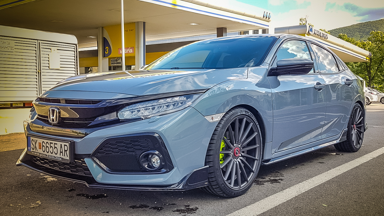 photo 4 Honda Civic custom wheels   19x8.5, ET +42, tire size 235/35 R19. x ET