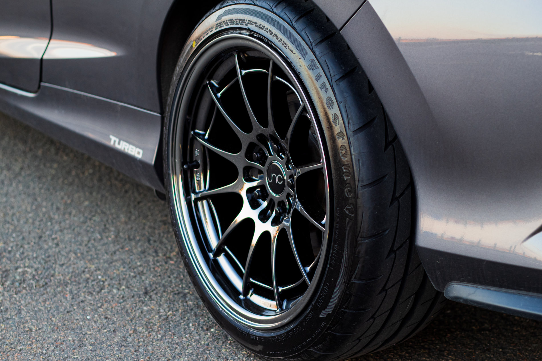 photo 3 Honda Civic custom wheels   18x9.5, ET +35, tire size 245/40 R18. x ET