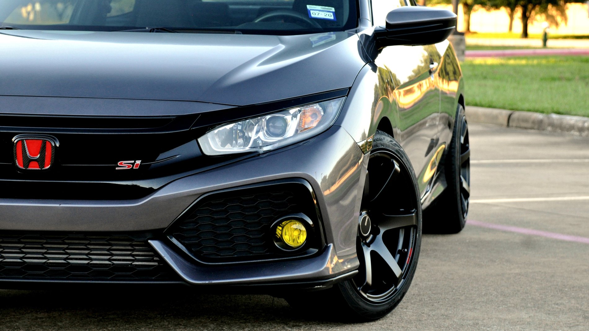 photo 1 Honda Civic custom wheels   18x9.5, ET +30, tire size 245/40 R18. x ET