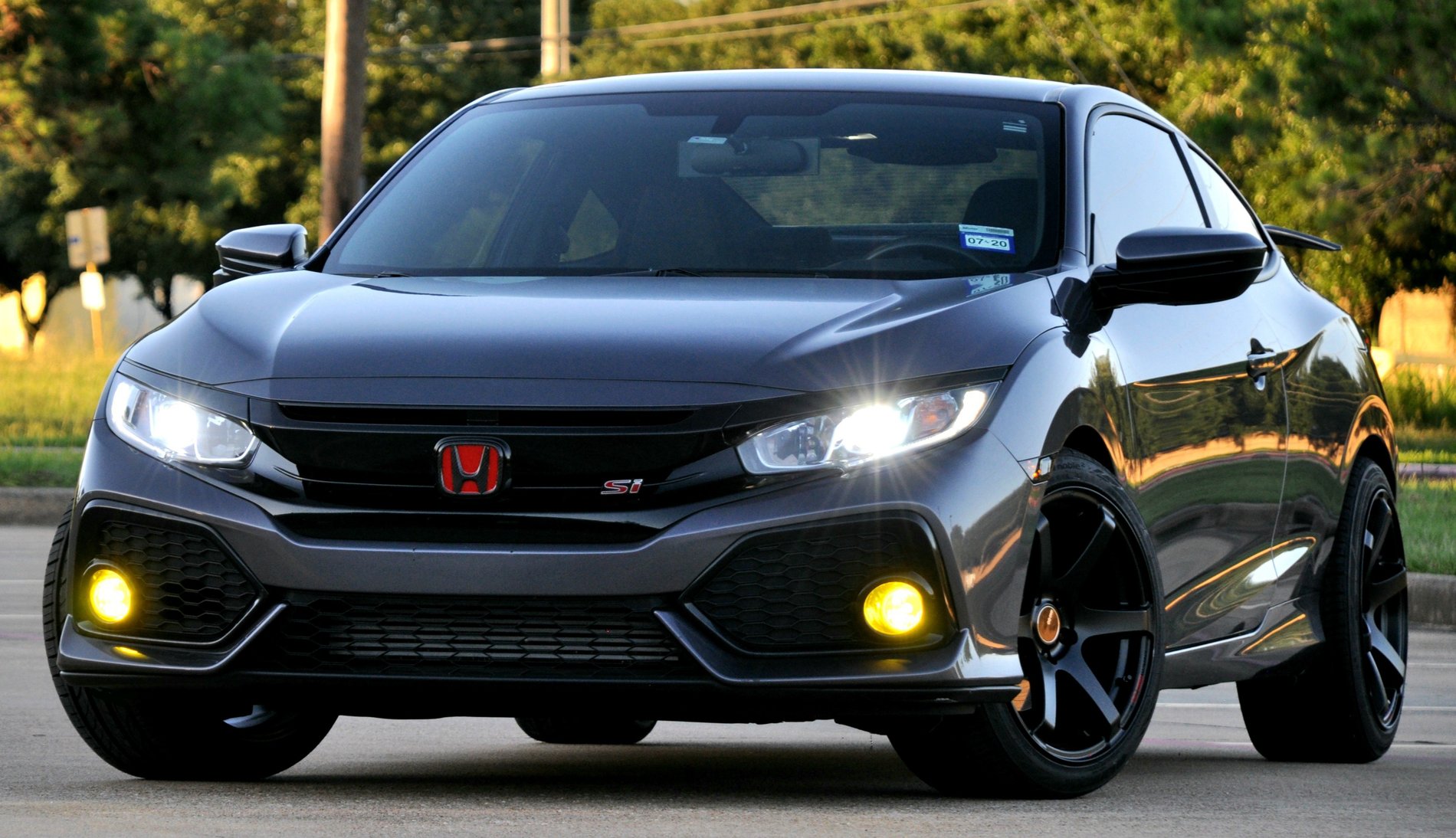 photo 3 Honda Civic custom wheels   18x9.5, ET +30, tire size 245/40 R18. x ET