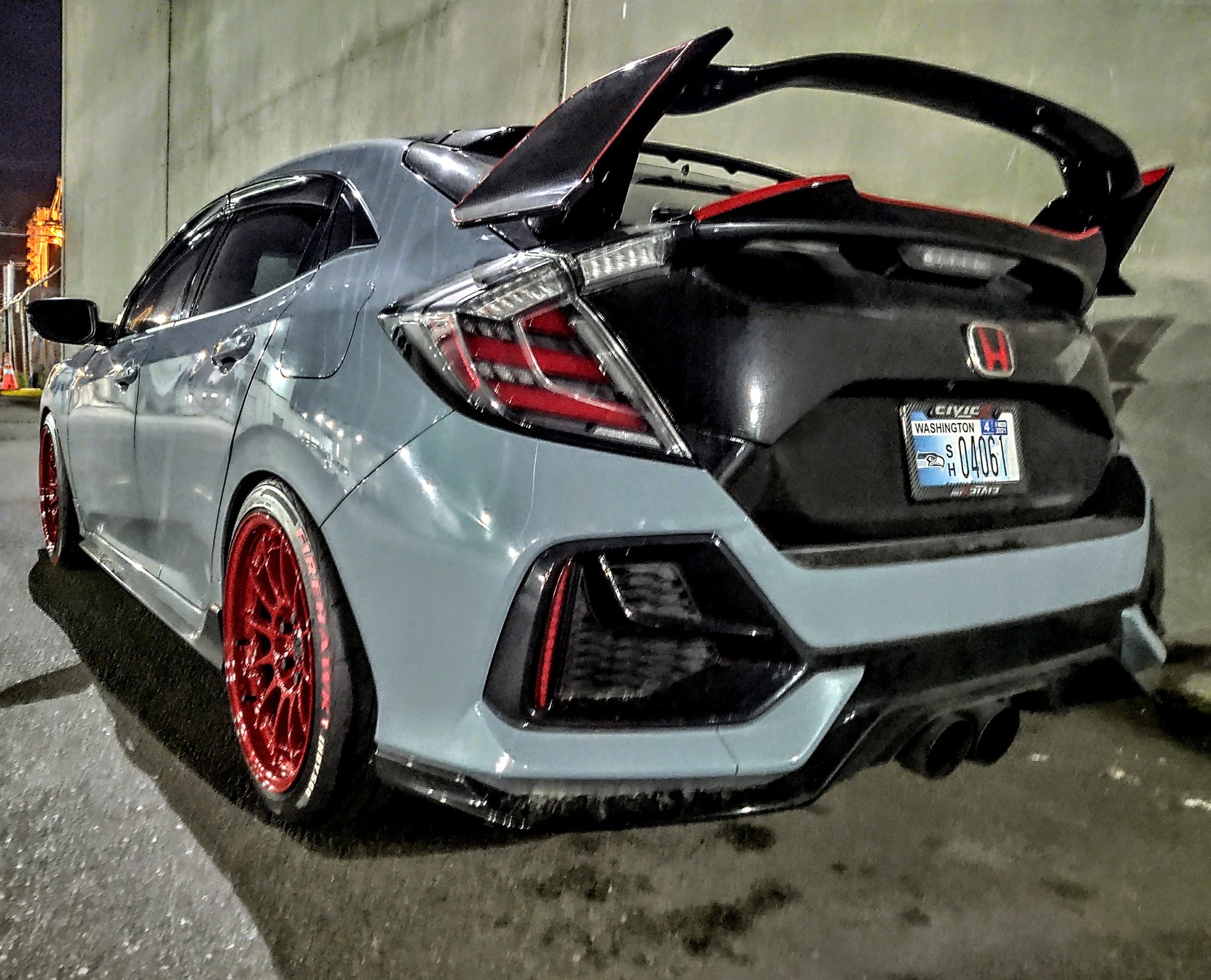 photo 2 Honda Civic custom wheels   18x9.5, ET +40, tire size 245/40 R18. x ET 