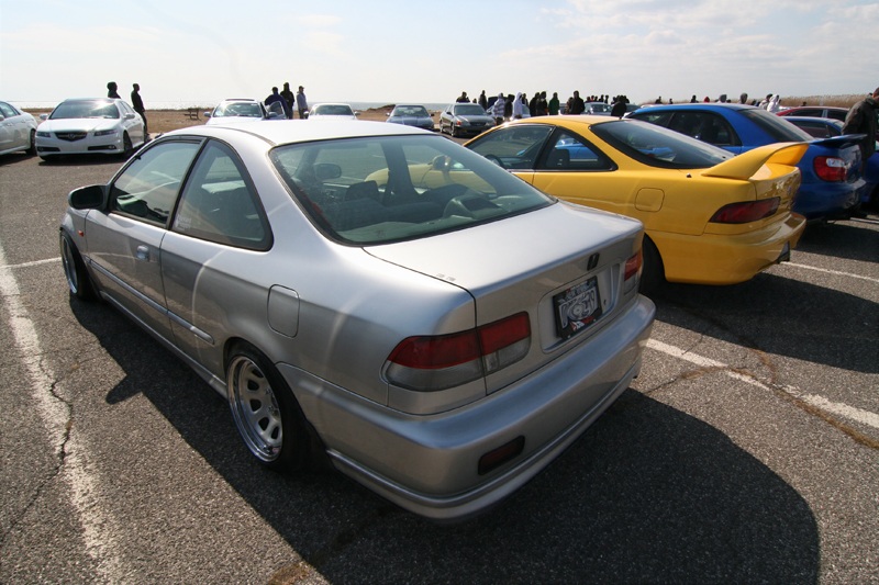 photo 9 Honda Civic custom wheels Diamond Racing  Steelies 15x8.0, ET +2, tire size 195/45 R15. 15x8.0 ET+12