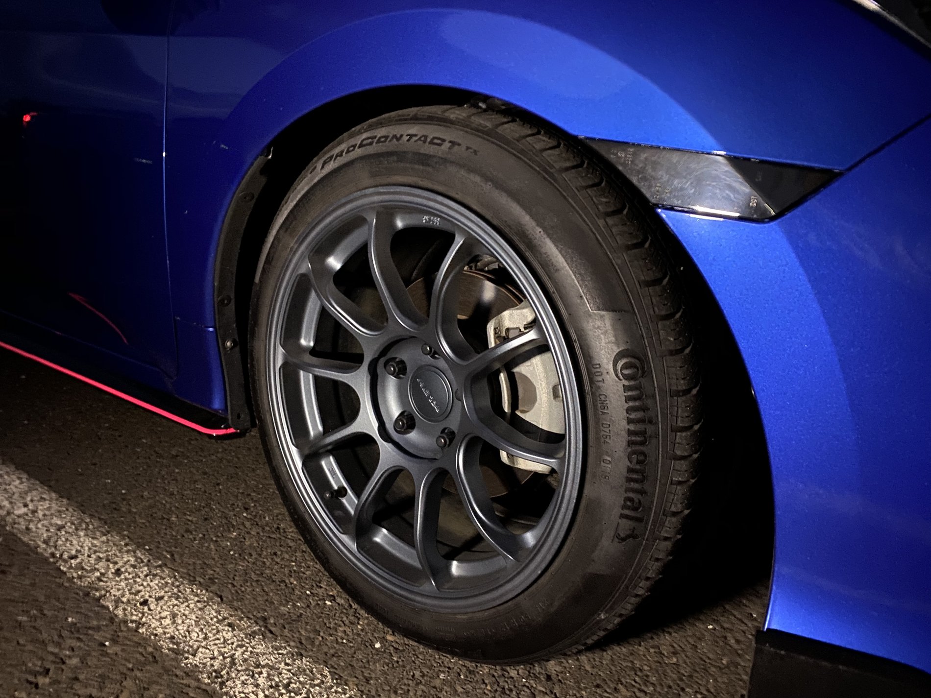 photo 2 Honda Civic custom wheels 17x9.0, ET +42, tire size 215/50 R17. x ET 215/50 R