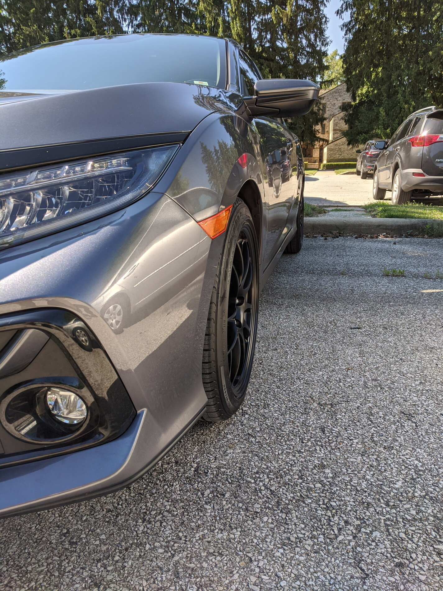 photo 1 Honda Civic custom wheels   18x8.5, ET +48, tire size X R18. x ET