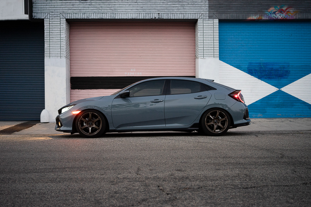 photo 1 Honda Civic custom wheels   18x9.5, ET +38, tire size 235/40 R18. x ET 