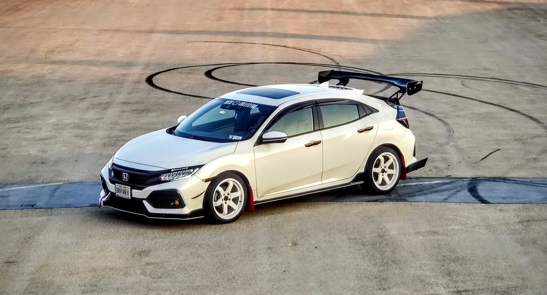 photo 1 Honda Civic custom wheels   18x8.5, ET +35, tire size X R18. x ET