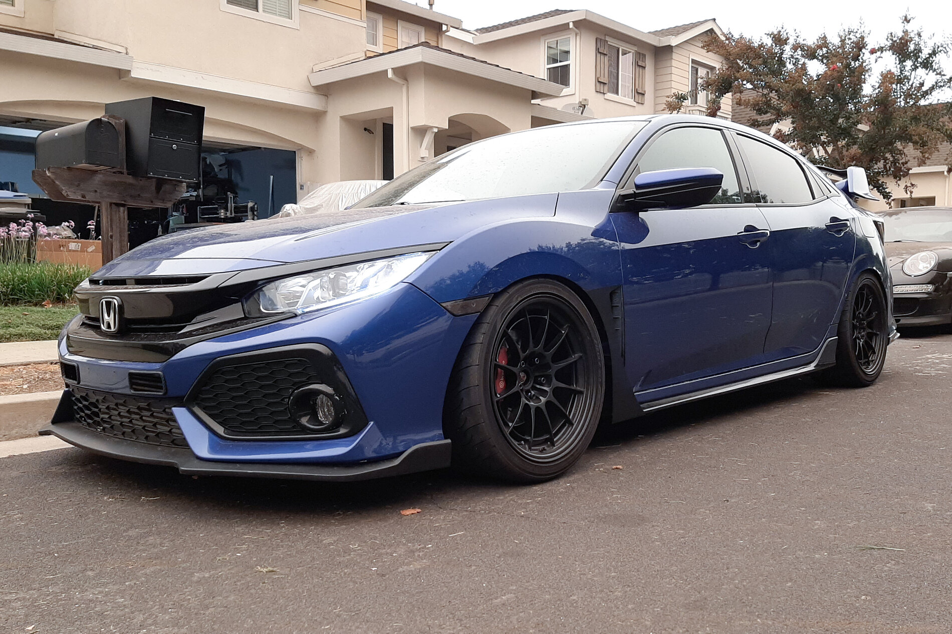 photo 1 Honda Civic custom wheels   18x10.5, ET +30, tire size 295/30 R18. 18x9.5 ET+40 255/35 R18