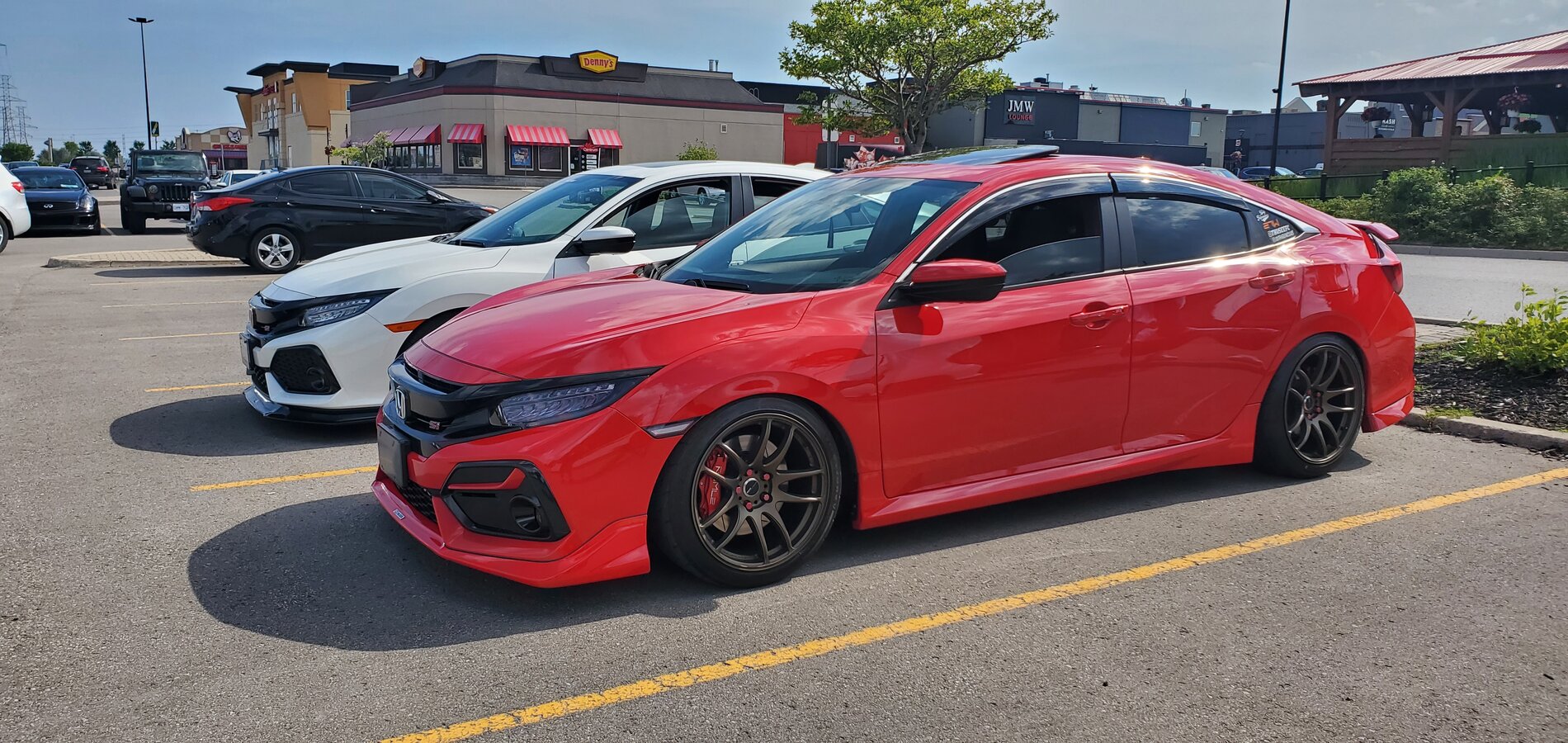 photo 1 Honda Civic custom wheels   18x9.5, ET +38, tire size 245/40 R18. x ET 