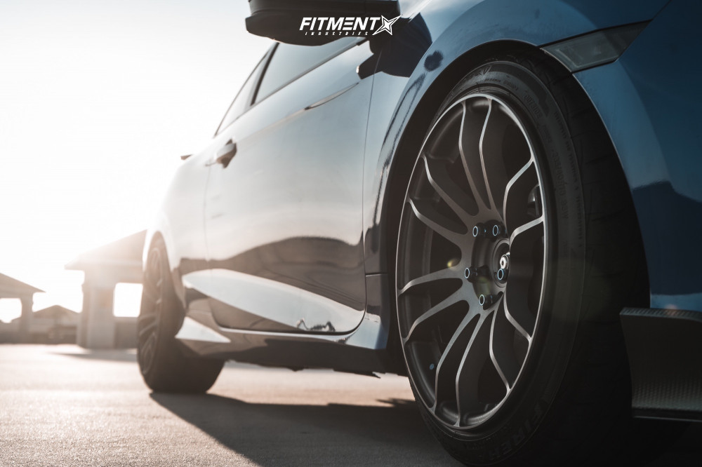 photo 1 Honda Civic custom wheels   18x9.5, ET +40, tire size 235/40 R18. x ET