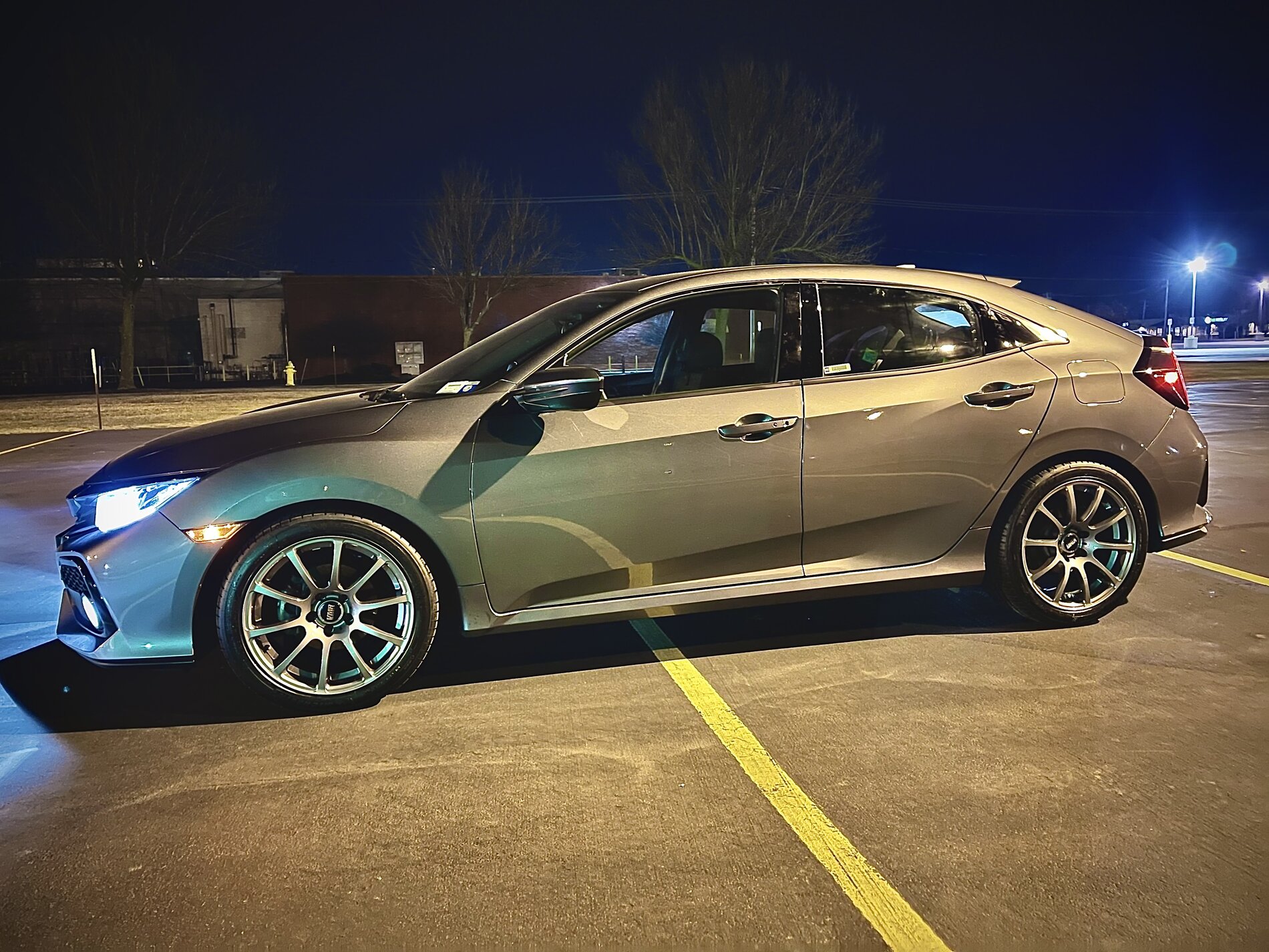 photo 1 Honda Civic custom wheels   18x8.5, ET +35, tire size 245/40 R18. x ET