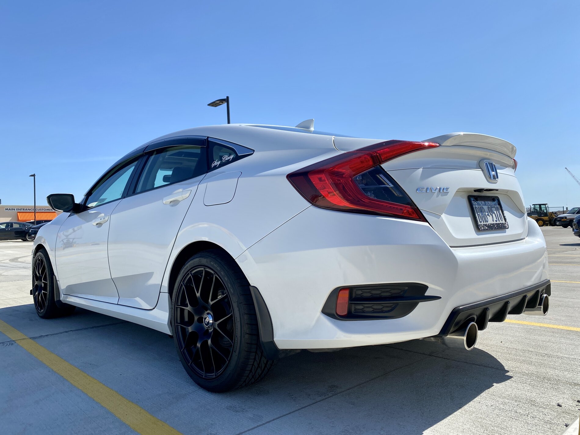 photo 2 Honda Civic custom wheels   18x8.5, ET +35, tire size 235/40 R18. x ET 