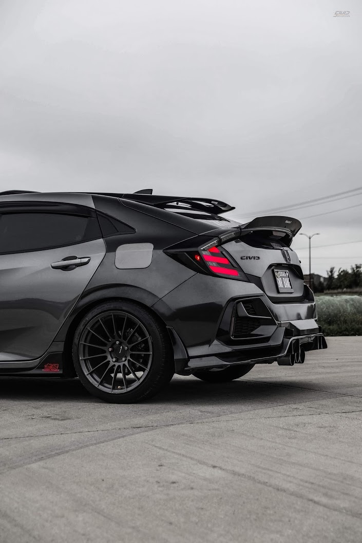 photo 1 Honda Civic custom wheels   18x9.0, ET +35, tire size X R18. 18x9.5 ET+35 