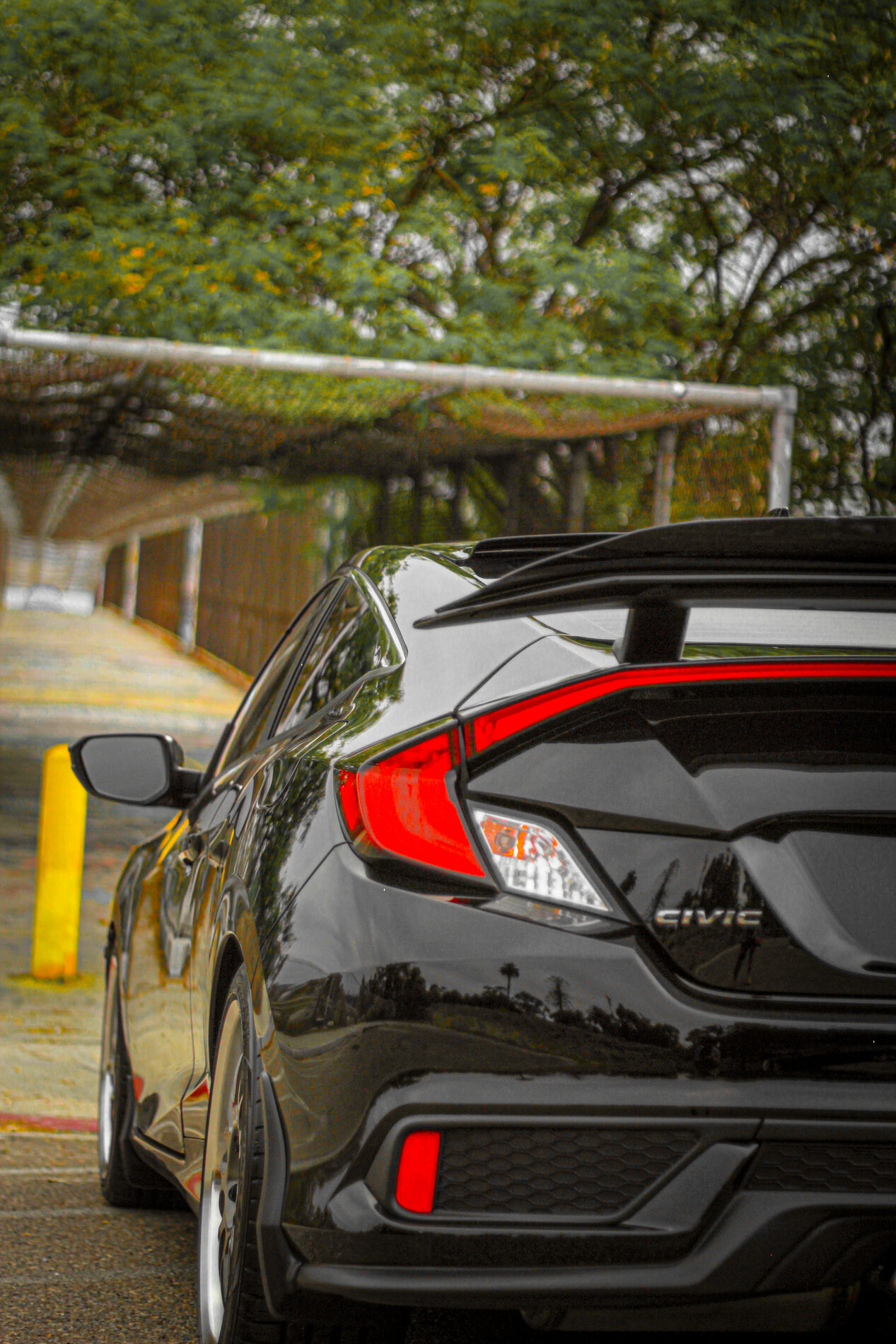 photo 3 Honda Civic custom wheels   18x8.5, ET +40, tire size 235/40 R18. x ET 