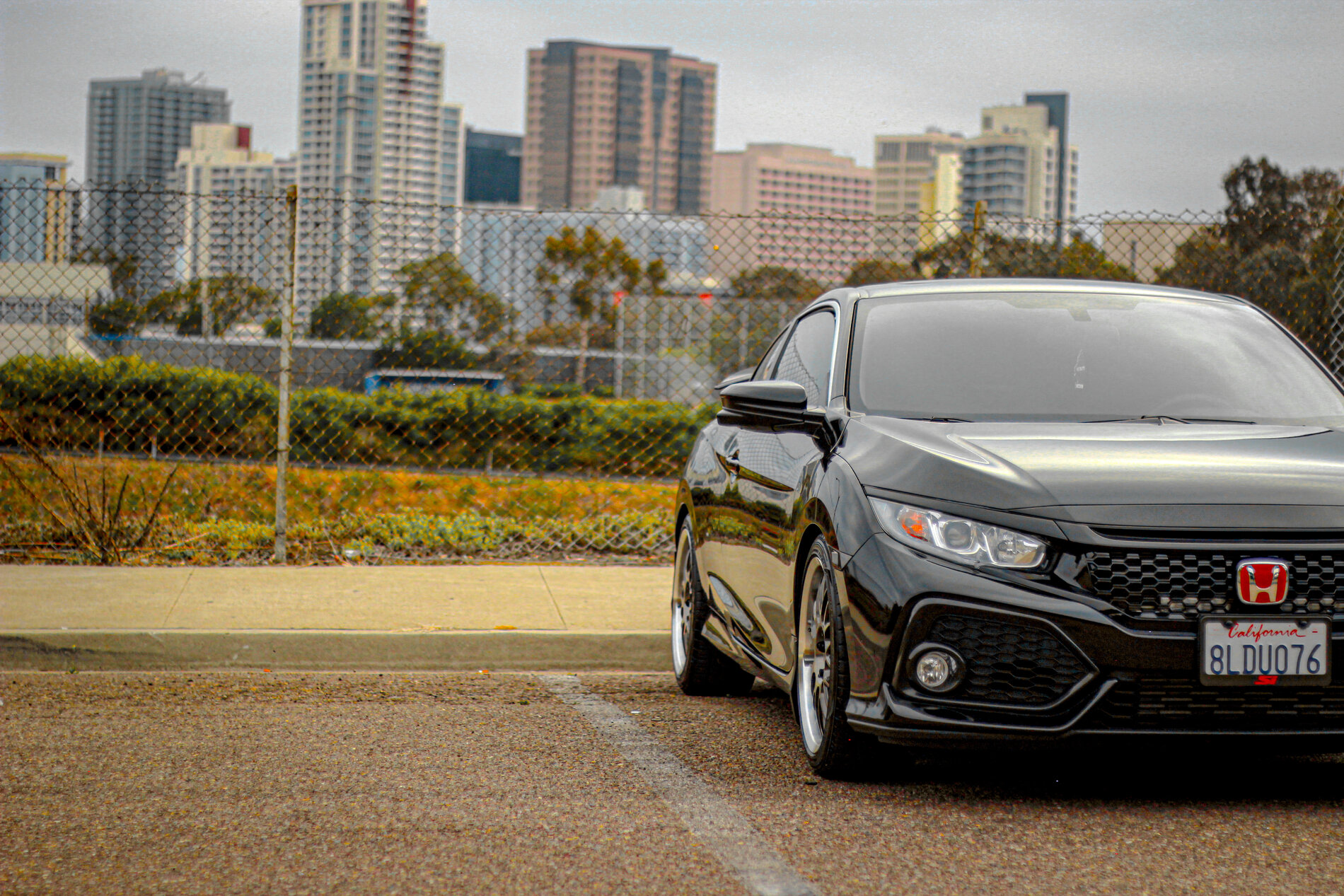 photo 4 Honda Civic custom wheels   18x8.5, ET +40, tire size 235/40 R18. x ET 