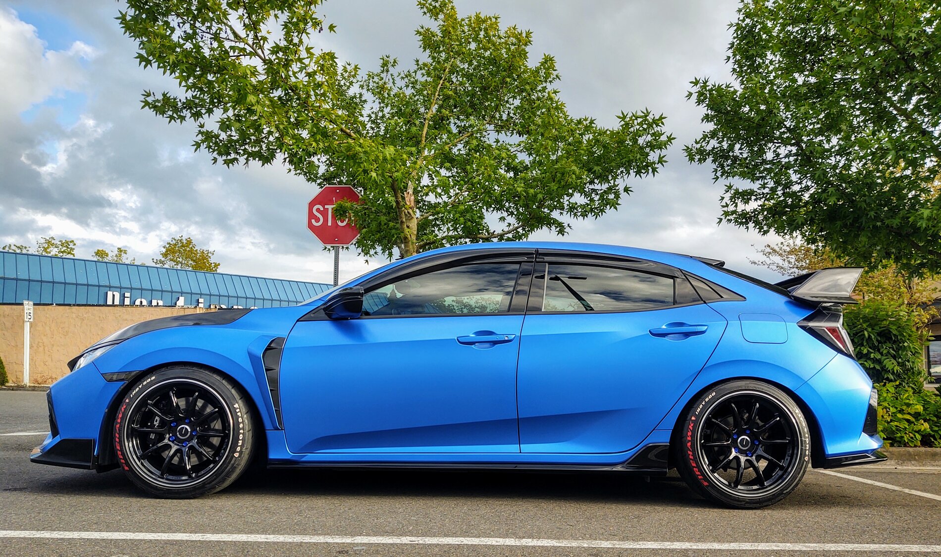 photo 3 Honda Civic custom wheels   18x9.5, ET +38, tire size 245/40 R18. x ET 