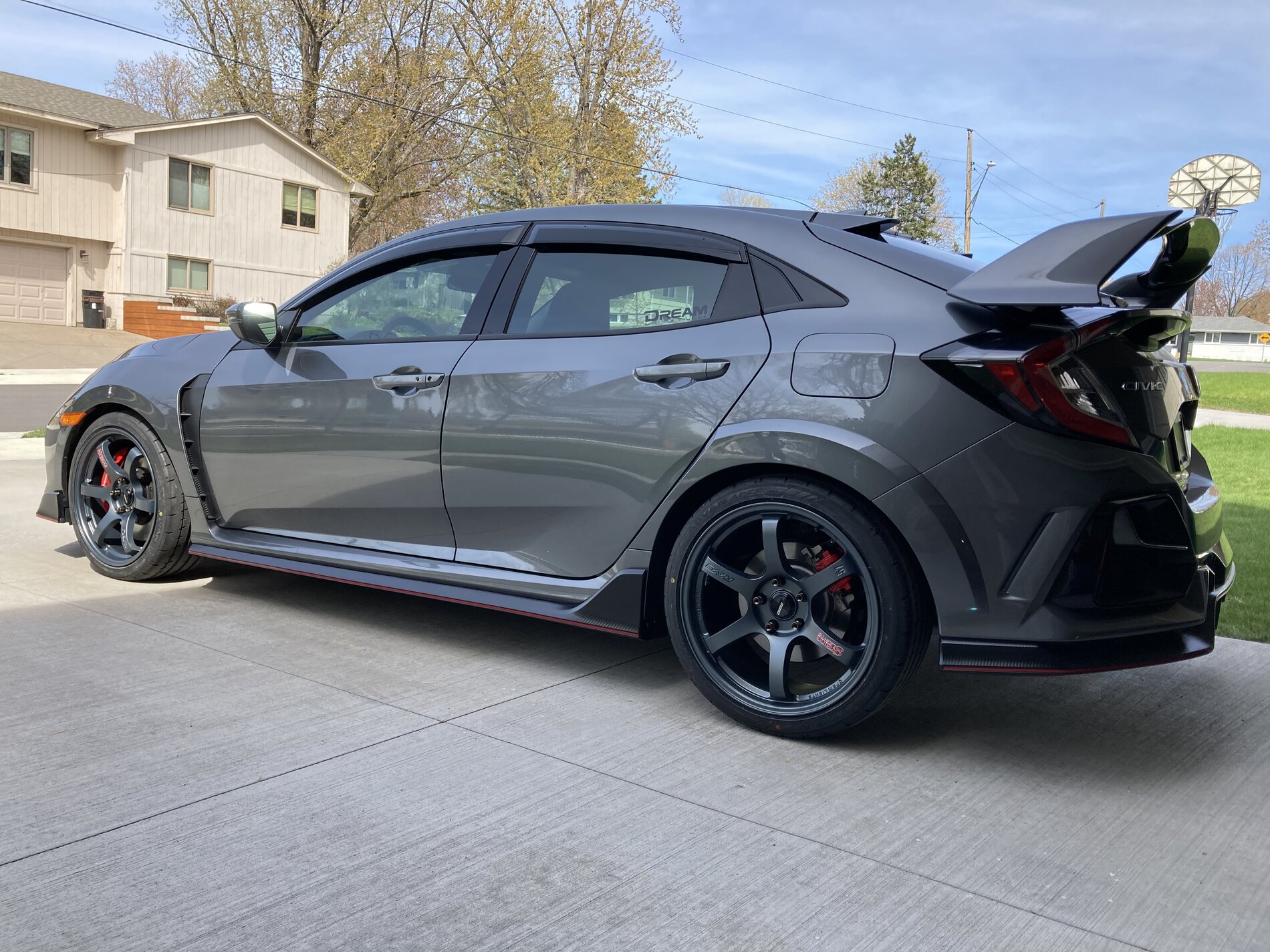 photo 1 Honda Civic custom wheels 19x9.5, ET +45, tire size 255/35 R19. x ET