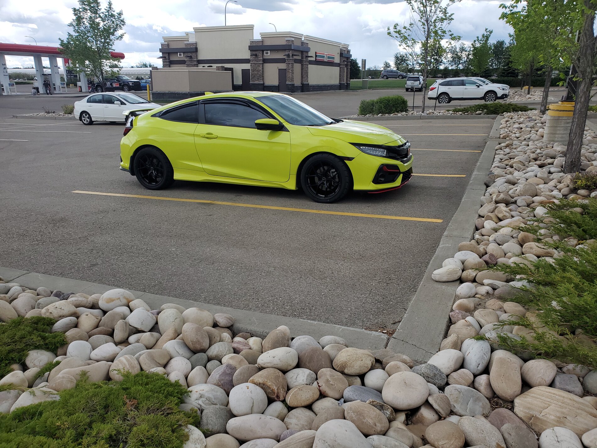 photo 5 Honda Civic custom wheels   18x8.5, ET +35, tire size 255/35 R18. x ET