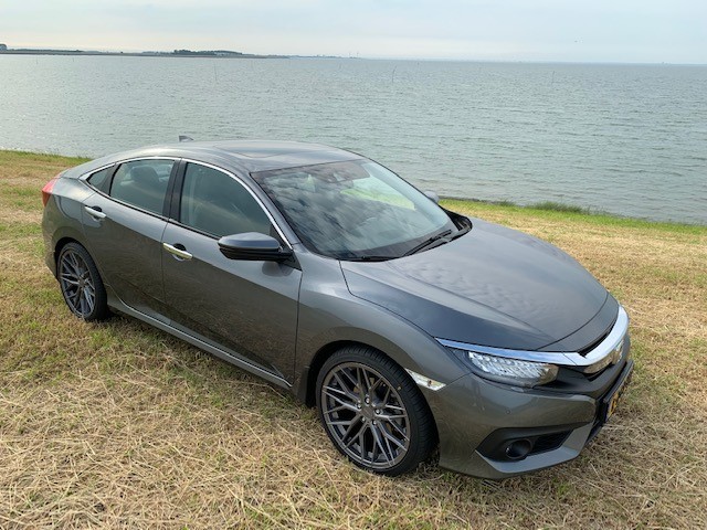 photo 1 Honda Civic custom wheels Arceo Valencia 19x8.5, ET +35, tire size 235/35 R19. x ET