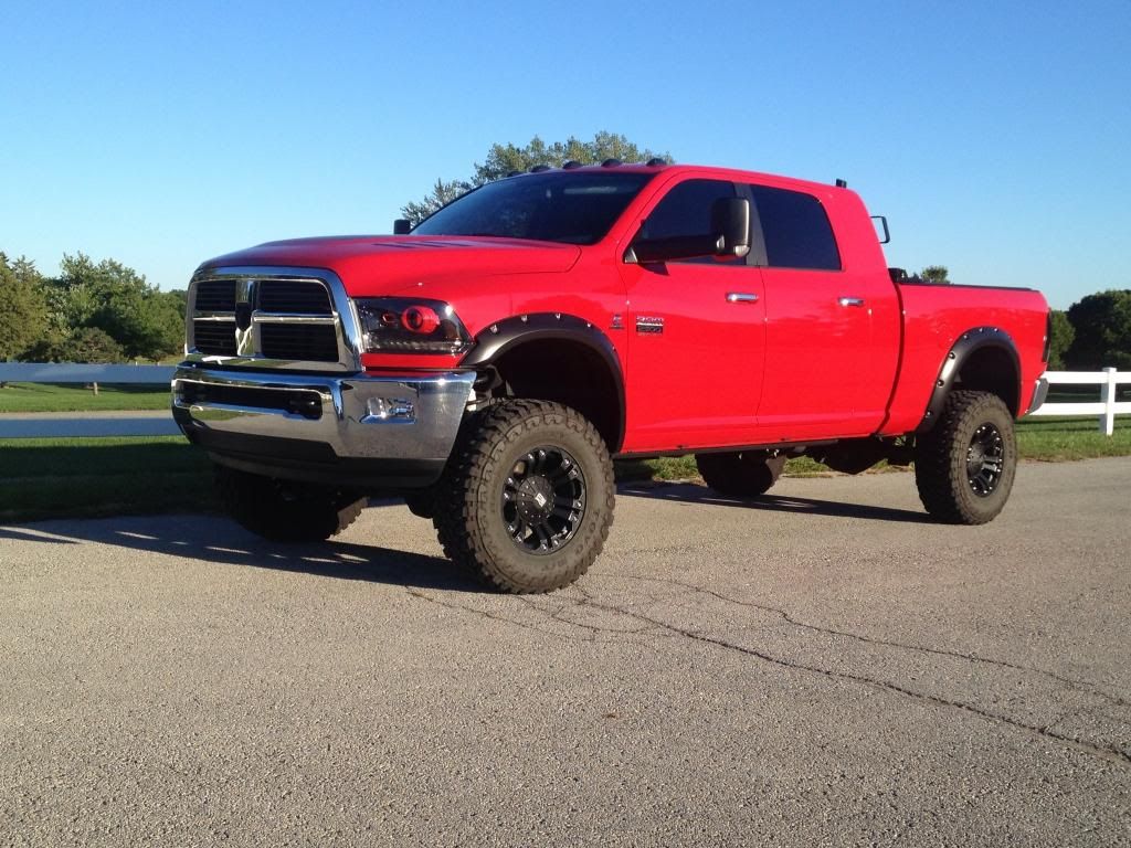 photo 1 Dodge Ram 2500 custom wheels   18x, ET , tire size 315/70 R18. x ET 