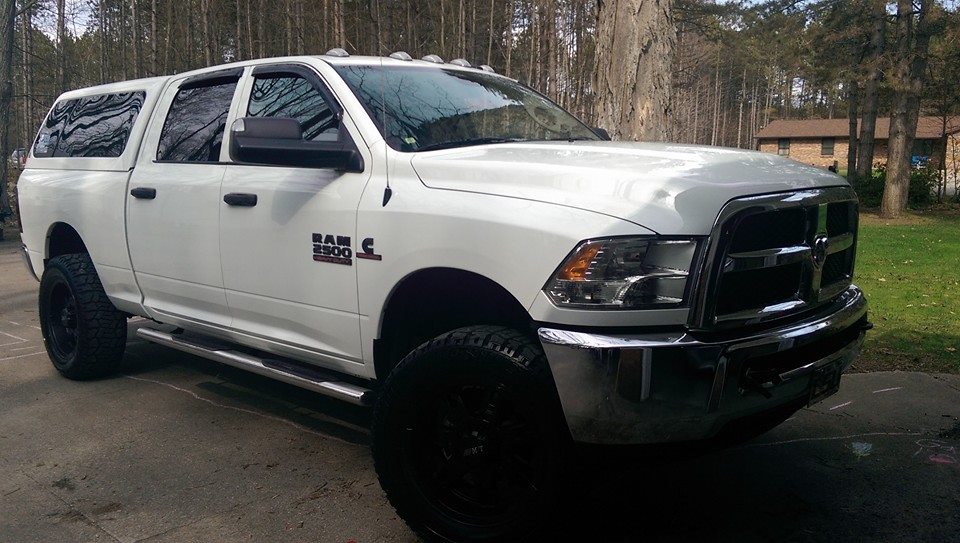 photo 1 RAM 2500 custom wheels   20x, ET , tire size 35X12.5 R20. x ET 