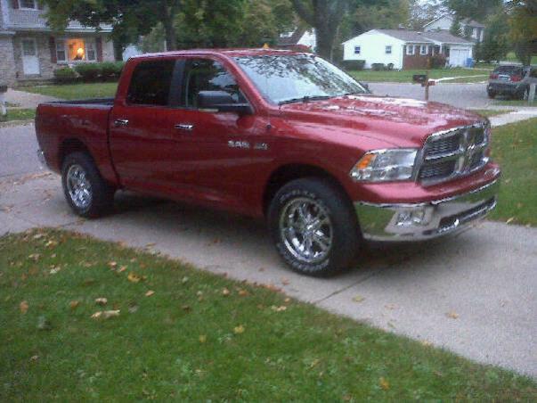 photo 1 Dodge Ram 1500 custom wheels   20x9.5, ET , tire size X R20. x ET 