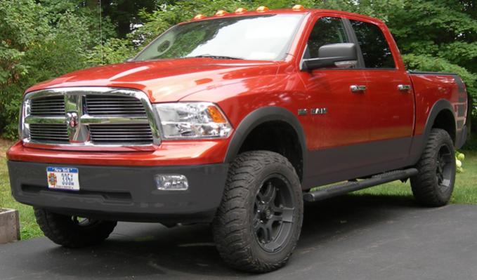 photo 4 Dodge Ram 1500 custom wheels ATX Artillery 20x, ET , tire size 35X R20. x ET
