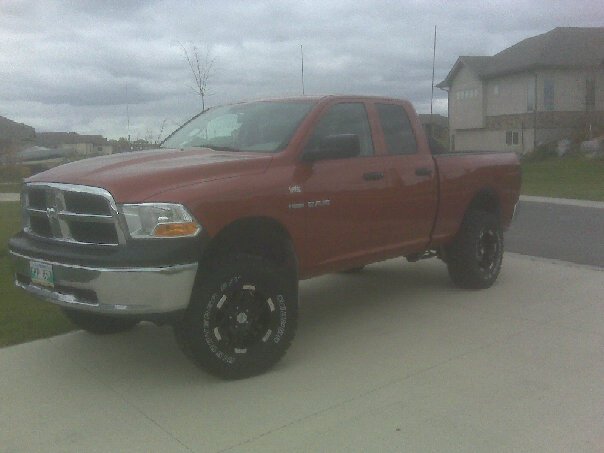 photo 1 Dodge Ram 1500 custom wheels   17x9.0, ET , tire size 35X12.5 R17. x ET
