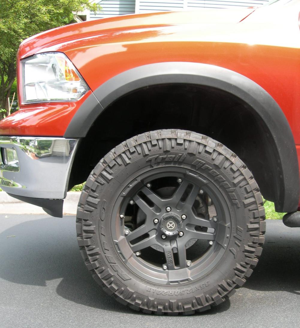 photo 1 Dodge Ram 1500 custom wheels ATX  20x, ET , tire size 35X12.5 R20. x ET