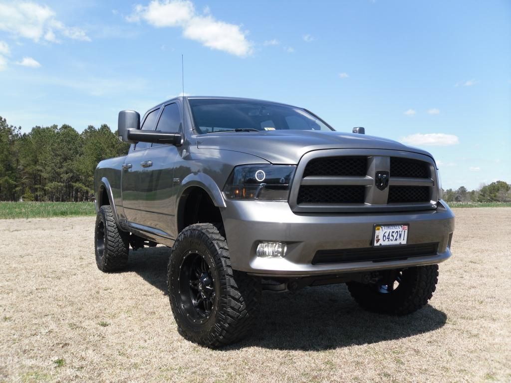 photo 1 Dodge Ram 1500 custom wheels   20x10.0, ET -12, tire size 37X12.5 R20. x ET