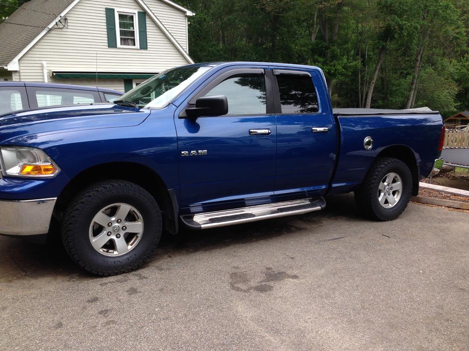 photo 1 Dodge Ram 1500 custom wheels   x, ET , tire size 33X R. x ET