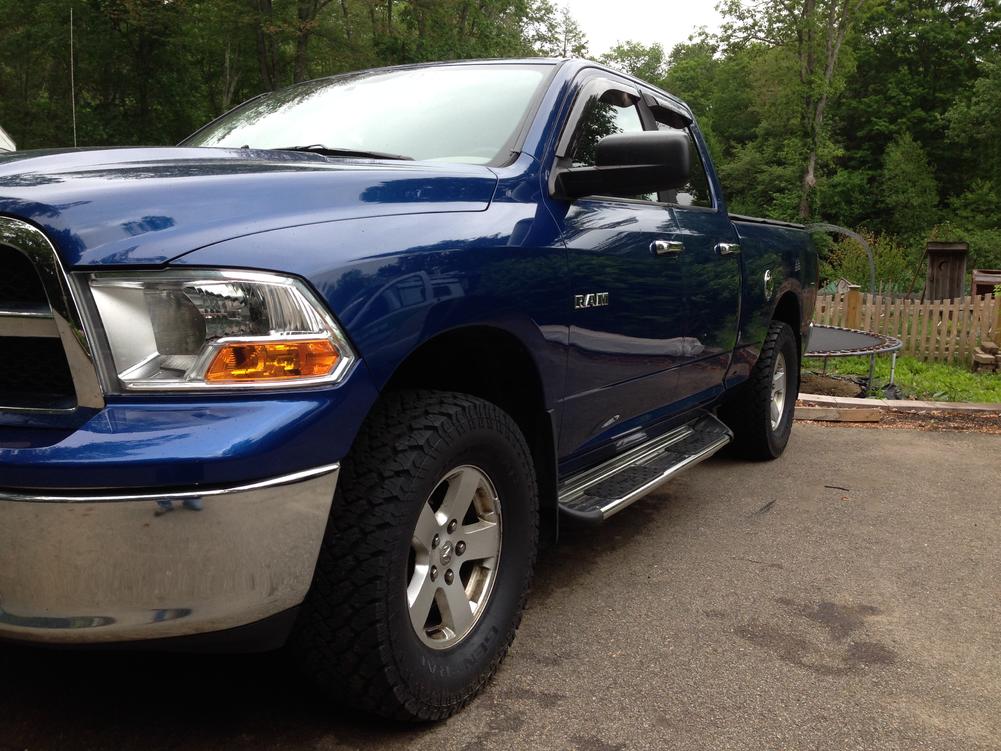 photo 2 Dodge Ram 1500 custom wheels   x, ET , tire size 33X R. x ET