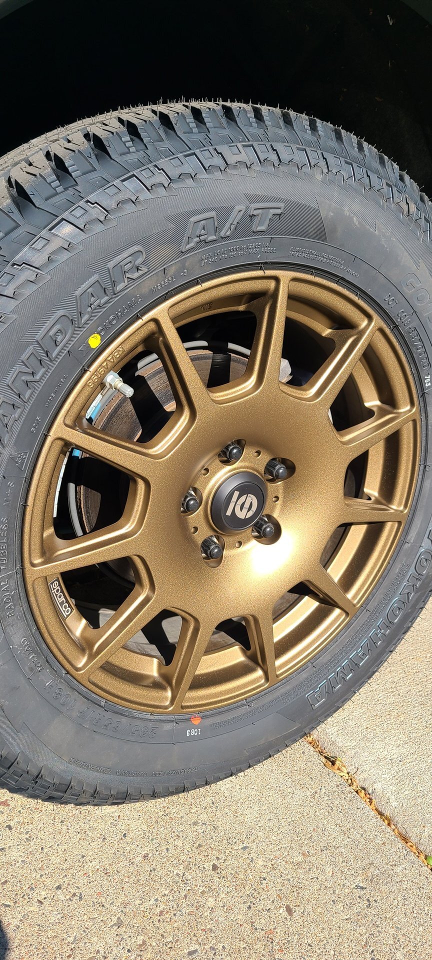 photo 1 Toyota RAV4 custom wheels  Terra 17x7.5, ET , tire size 235/65 R17. x ET