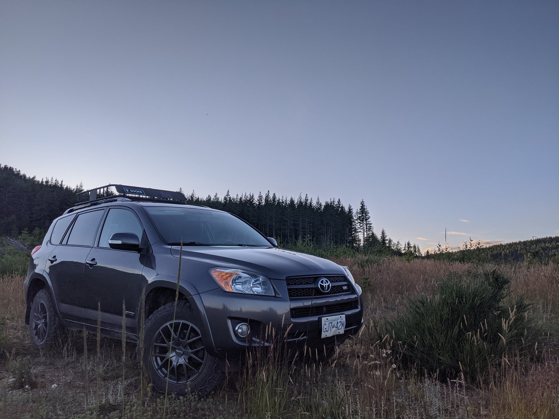 photo 1 Toyota RAV4 custom wheels   17x, ET , tire size 245/65 R17. x ET