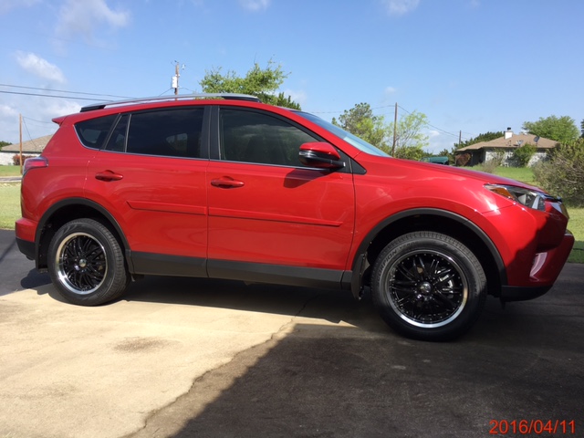 photo 1 Toyota RAV4 custom wheels   18x, ET , tire size 235/55 R18. x ET 